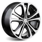 Диски Xtrike 7,0\R17 5*114.3 ET35 d67.1 BK/FP
