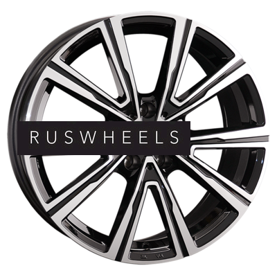 Диски Replay 7x18/5x114,3 ET35 D60,1 TY373 BKF (конус, C570)