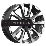 Диски КИК 6,5x16/4x100 ET43 D60,1 КС1026 Алмаз черный