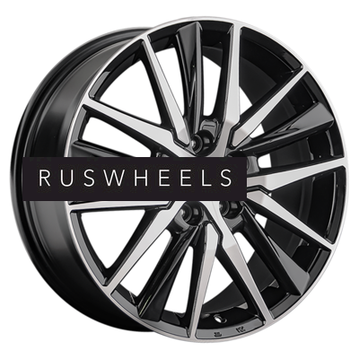 Диски Replay 8x18/5x114,3 ET50 D64,1 H153 BKF (конус, C570)