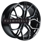 Диски INCH 8,5x20/5x108 ET46 D63,4 FA8534 Gloss Black Machined Face (ZJH)