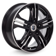 Диски КиК 6,0\R15 5*108 ET50 d63.35 Алмаз черный Диски КиК 6,0\R15 5*108 ET50 d63.35 Алмаз черный