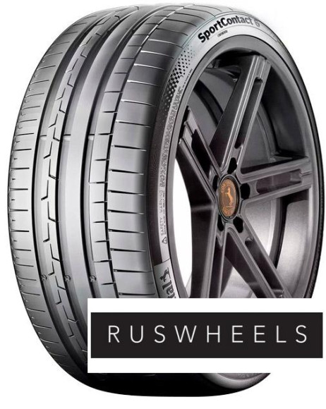 Шины Continental 255/45R19 104Y XL SportContact 6 AO TL FR Шины Continental 255/45R19 104Y XL SportContact 6 AO TL FR