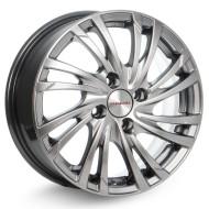 Диски КиК 6,0\R15 4*100 ET40 d60.1 Дарк платинум Диски КиК 6,0\R15 4*100 ET40 d60.1 Дарк платинум