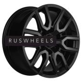 Диски Khomen Wheels 8x17/6x139,7 ET25 D106,1 KHW1723 (LC Prado/Lexus GX) Black Диски Khomen Wheels 8x17/6x139,7 ET25 D106,1 KHW1723 (LC Prado/Lexus GX) Black