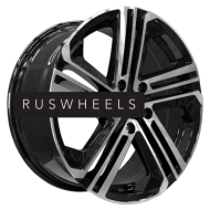 Диски PDW 7,5x18/5x112 ET45 D57,1 5240 Gloss Black Machine Face (PDW)