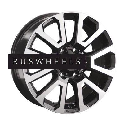 Диски Replay 7,5x18/6x139,7 ET60 D95,1 TY377 BKF (пш)