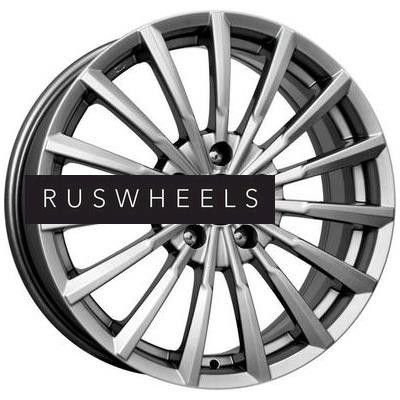 Грузовые диски K&K 7x17/5x100 ET48 D56,1 Акцент (КС562) Дарк платинум