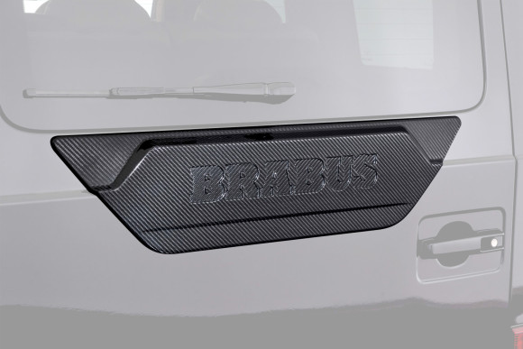 Накладка Brabus на заднюю дверь для G-class. Карбон (глянцевый)