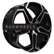 Диски Khomen Wheels 7,5x19/5x114,3 ET51 D67,1 KHW1909 (Kia Sportage / Hyundai Tucson) Black-FP