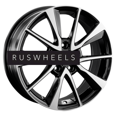 Диски Replay 8x18/5x114,3 ET37 D66,6 HV119 BKF (конус, C570)