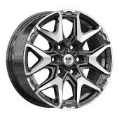 Диски КиК 7.5\R18 6*139.7 ET40 d92.5 Алмаз черный