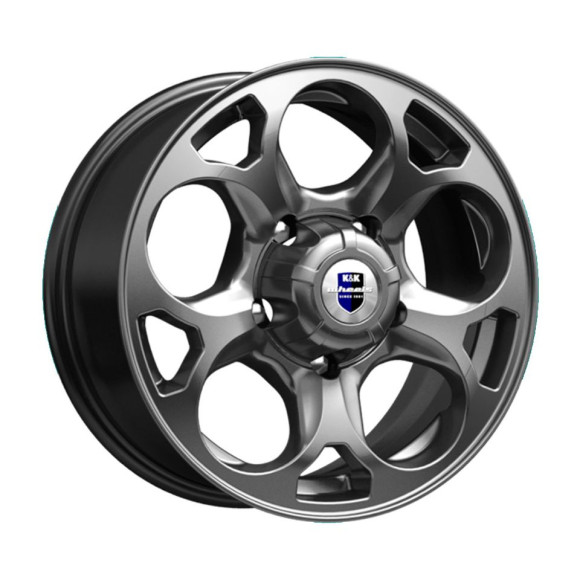 Диски КиК 7,0\R16 5*139.7 ET35 d108.5 Дарк платинум Диски КиК 7,0\R16 5*139.7 ET35 d108.5 Дарк платинум