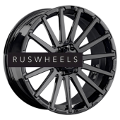 Диски LS Forged 9x22/6x139,7 ET45 D95,1 LS FG32 BK (конус, Колпак+лого)