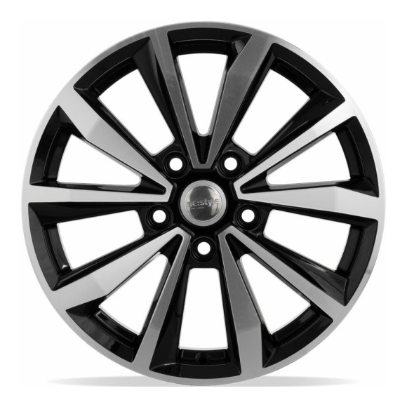Диски КиК  Volkswagen Taos (КСr974)  6,5\R16 5*112 ET43  d57,1  Алмаз черный  [77431]  <С>