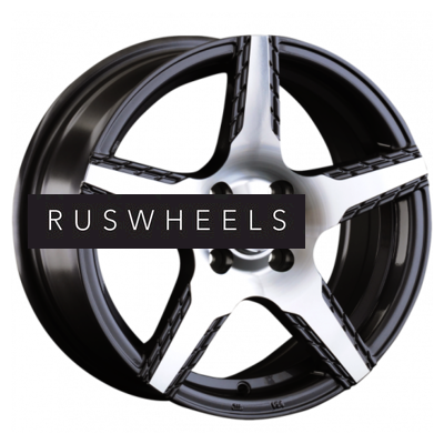 Диски LS 7,5x17/5x114,3 ET35 D73,1 888 BKF (конус)