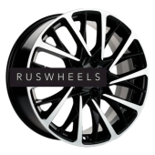 Диски Khomen Wheels 7,5x18/5x114,3 ET45 D60,1 KHW1804 (Geely Atlas/Atlas Pro/Lifan Myway) Black-FP