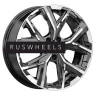 Диски КИК 6,5x18/5x114,3 ET45 D67,1 Айона (КС1169) Алмаз черный