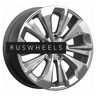 Диски КИК 7x17/5x114,3 ET40 D66,1 Авиор (КС936) Дарк платинум брайт