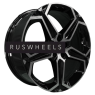 Диски Khomen Wheels 7,5x19/5x114,3 ET35 D60,1 KHW1909 (Lexus NX) Black-FP