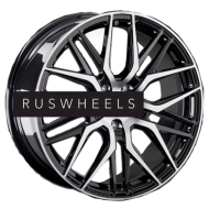 Диски LS Forged 8,5x19/5x112 ET25 D66,6 LS FG04 BKF (конус, C570)