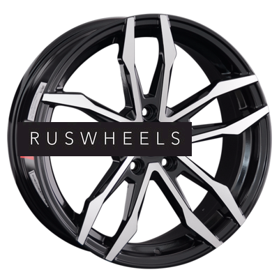 Диски Replay 8x18/5x114,3 ET30 D60,1 LX188 BKF (конус, C570)