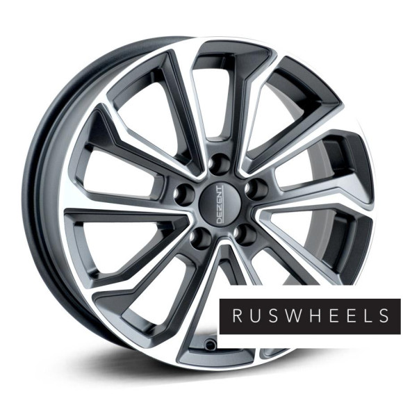 Диски Dezent R17 / 7J PCD 5x100 ЕТ 48 ЦО 56.1 KS dark Диски Dezent R17 / 7J PCD 5x100 ЕТ 48 ЦО 56.1 KS dark