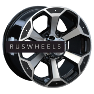 Диски LS 7,5x18/6x139,7 ET46 D67,1 187 BKF (конус, Колпак+лого)