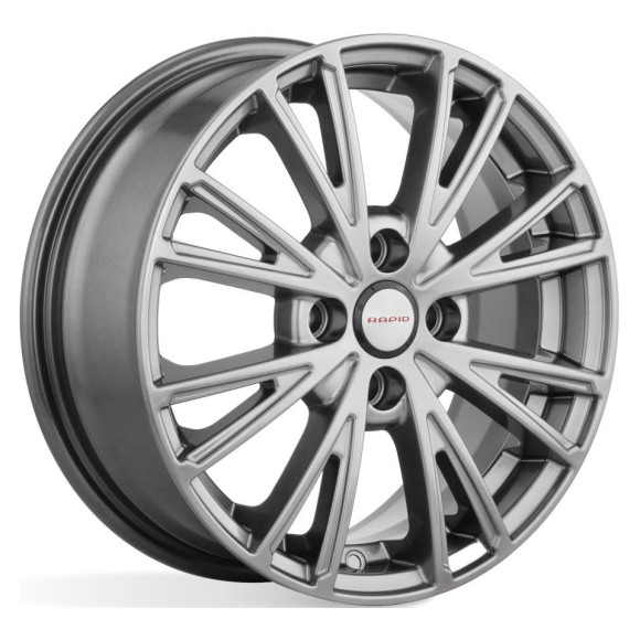 Диски КиК 6,0\R15 4*98 ET35 d58.5 Дарк платинум
