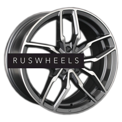 Диски LS 7,5x17/5x114,3 ET40 D73,1 790 GMF (конус, Колпак+лого)