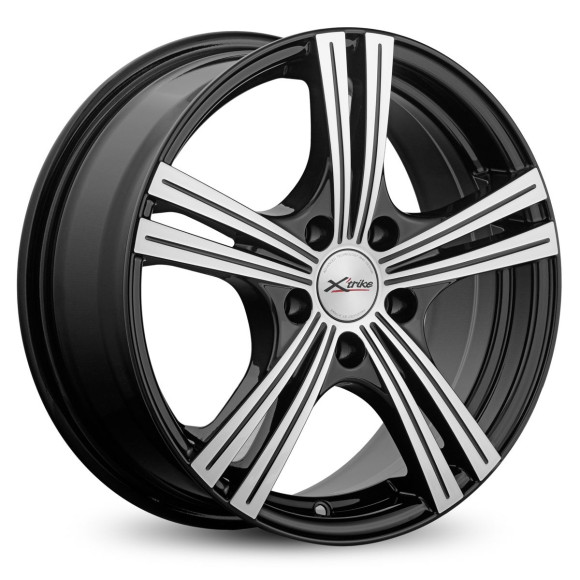 Диски Xtrike 6.5\R16 5*112 ET45 d57.1 BK/FP