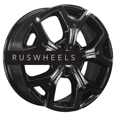 Диски Khomen Wheels 6,5x17/5x114,3 ET50 D64,1 KHW1710(2) (Haval/Honda) Black