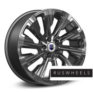 Диски КиК R19 / 7.5J PCD 5x114.3 ЕТ 45 ЦО 66.6 Галего