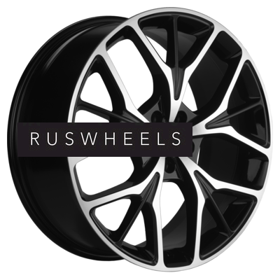 Диски Khomen Wheels 8x20/5x120 ET30 D66,1 KHW2012 (Voyah FREE) Black-FP