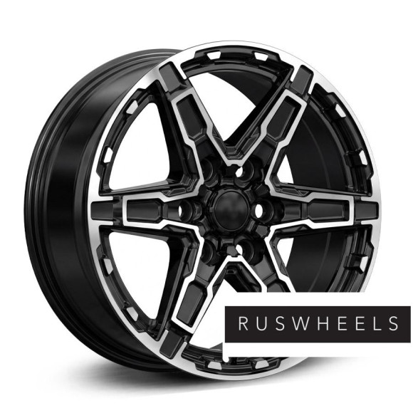 Диски КиК R18 / 8J PCD 6x139.7 ЕТ 25 ЦО 77.9 Дистрикт