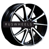 Диски LS 7x17/5x100 ET55 D56,1 1290 BKF (конус)