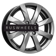 Диски КИК 6x15/4x114,3 ET44 D56,6 Джемини-оригинал (КС617) Дарк платинум Диски КИК 6x15/4x114,3 ET44 D56,6 Джемини-оригинал (КС617) Дарк платинум