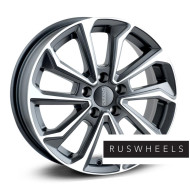 Диски Dezent R17 / 7J PCD 5x114.3 ЕТ 48.5 ЦО 67.1 KS dark