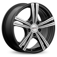 Диски Xtrike 6.5\R16 5*108 ET38 d67.1 BK/FP Диски Xtrike 6.5\R16 5*108 ET38 d67.1 BK/FP