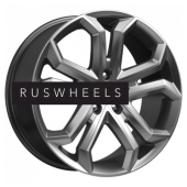 Грузовые диски K&K 8,5x19/5x114,3 ET45 D64,1 Пандора (КС466) Дарк платинум