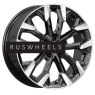 Диски КИК 6,5x17/5x114,3 ET49 D67,1 Морейн (КС1046) Алмаз черный Диски КИК 6,5x17/5x114,3 ET49 D67,1 Морейн (КС1046) Алмаз черный