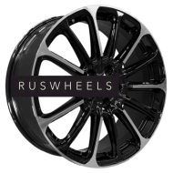 Диски Khomen Wheels 7,5x19/5x114,3 ET40 D66,6 KHW1910 (Haval Dargo) Black-FP