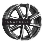 Диски КИК 7x17/5x100 ET48 D56,1 Арнар (КС896) Алмаз черный