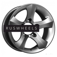 Диски КИК 8x16/5x139,7 ET-20 D110,1 Айсберг (КС662) Дарк платинум