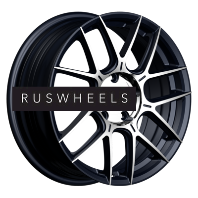 Диски INCH 7x17/5x108 ET45 D67,1 FA8541 Gloss Black Machined Face (ZJH) FlowForming