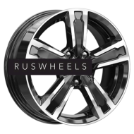 Диски КИК 6,5x16/5x100 ET38 D57,1 Оклахома (КС998) Алмаз черный