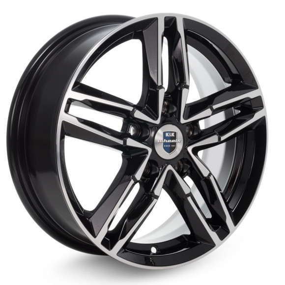 Диски КиК 6,0\R16 5*112 ET46 d66.6 алмаз чёрный Диски КиК 6,0\R16 5*112 ET46 d66.6 алмаз чёрный