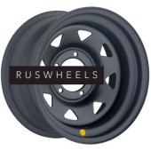 Диски Off-Road Wheels 8x15/5x139,7 ET-19 D110 УАЗ (треуг. мелкий) Черный матовый