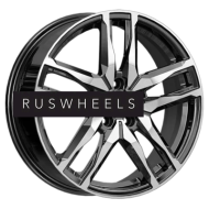 Диски iFree 6,5x18/5x114,3 ET42 D67,1 Бомбей (КС1075) Блэк Джек