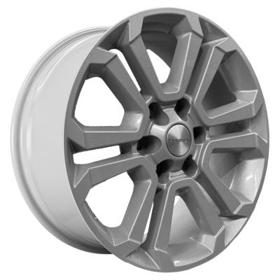 Диски Khomen Wheels 7,5x18/6x139,7 ET30 D106,1 KHW1817 (Fortuner/Hilux) F-Silver Диски Khomen Wheels 7,5x18/6x139,7 ET30 D106,1 KHW1817 (Fortuner/Hilux) F-Silver